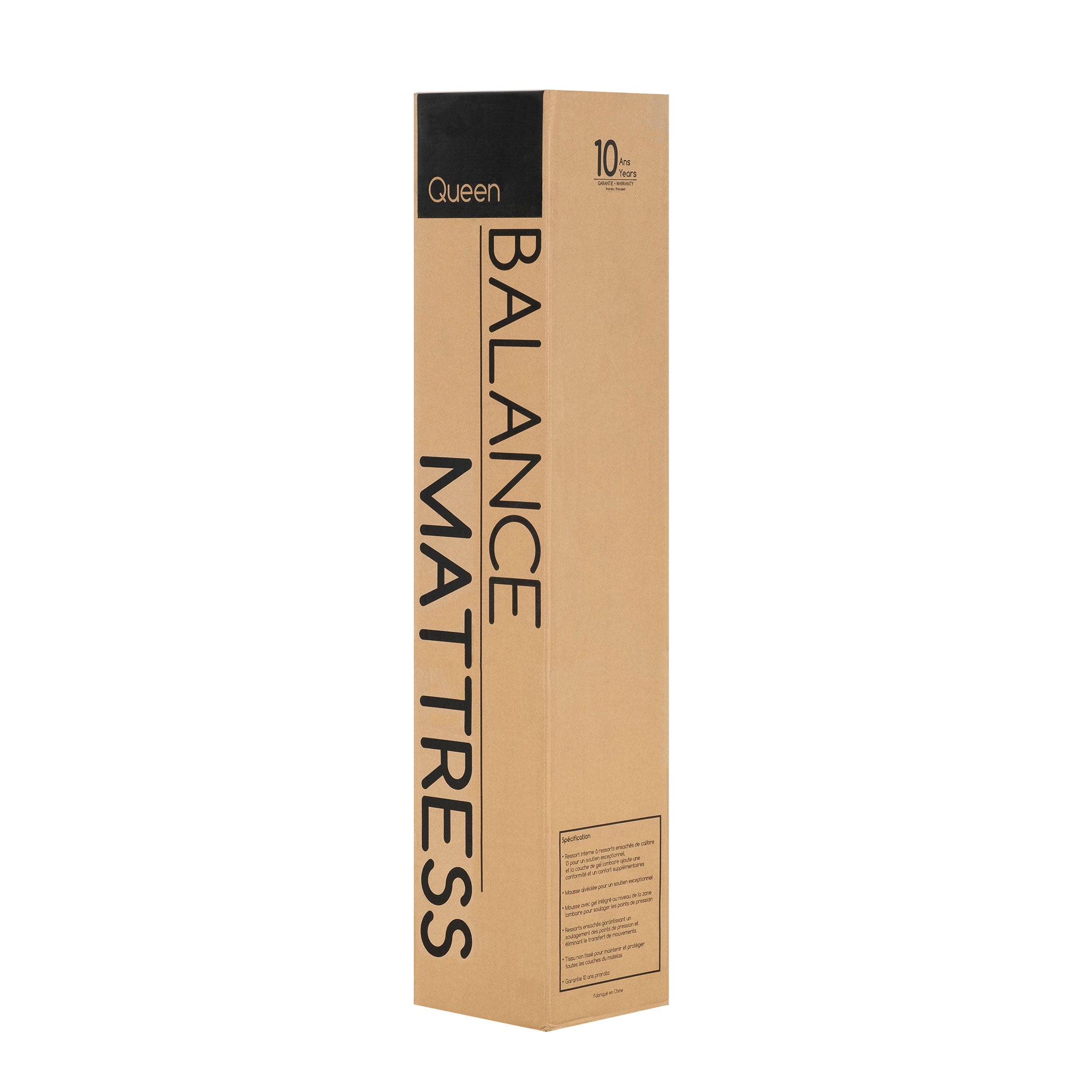 Balance 12" Pocket Coil Mattress in a Box