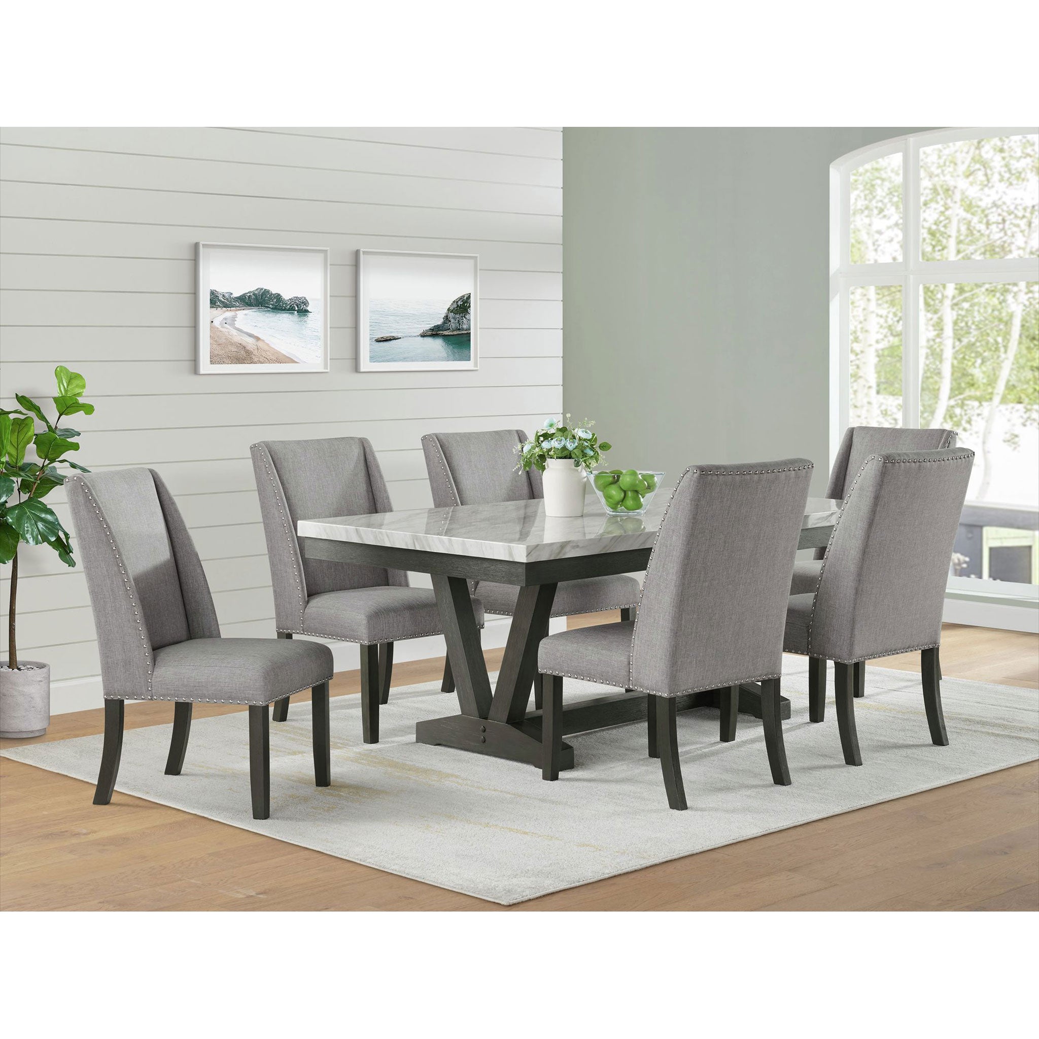 Kitchen table and chairs 7 piece sale