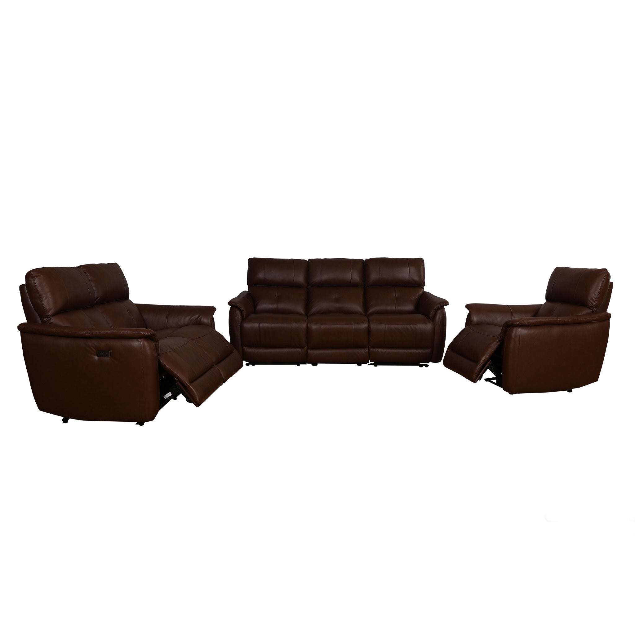 Hartlin Leather Power Sofa