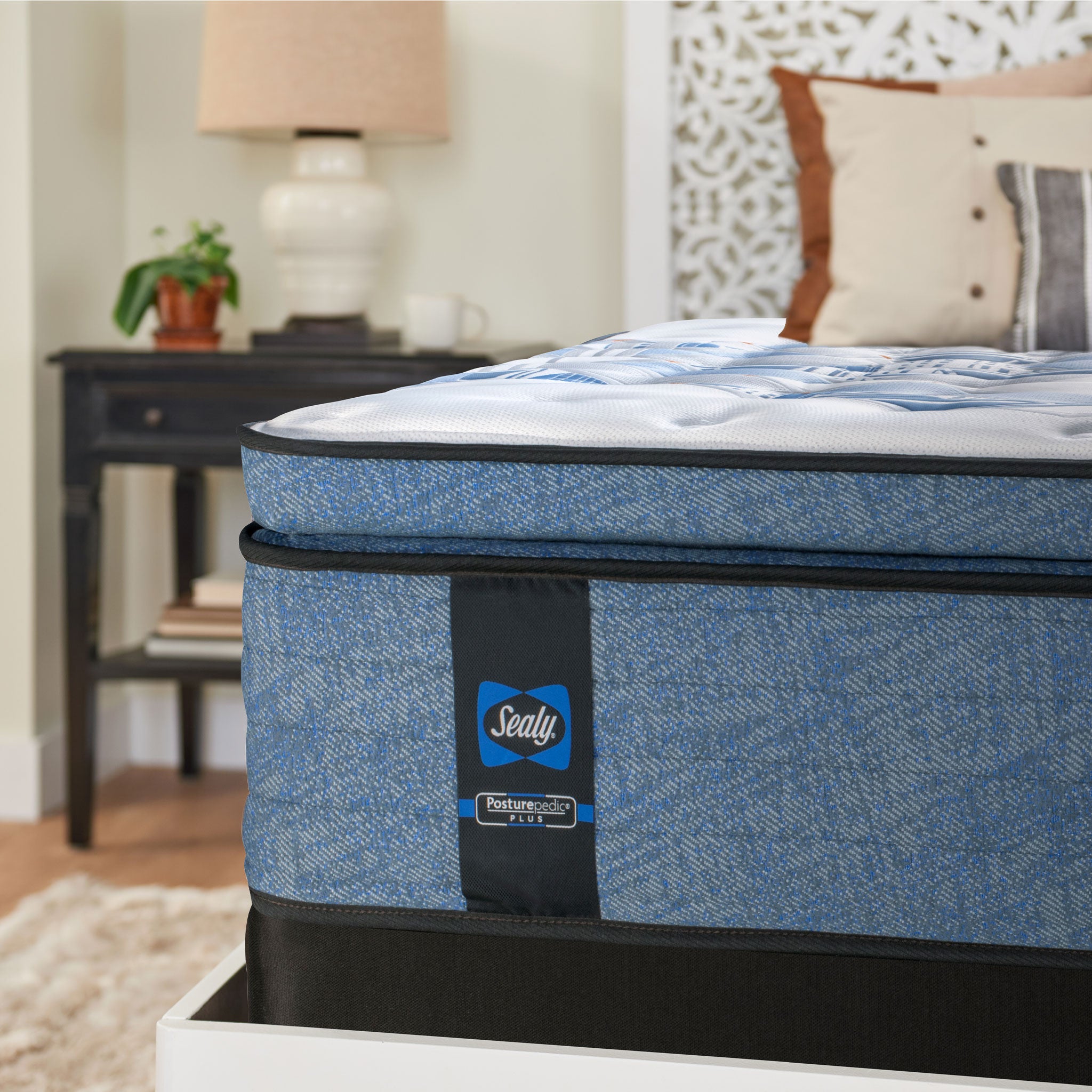 Sealy Posturepedic Taryn Euro Pillow Top Mattress Soft