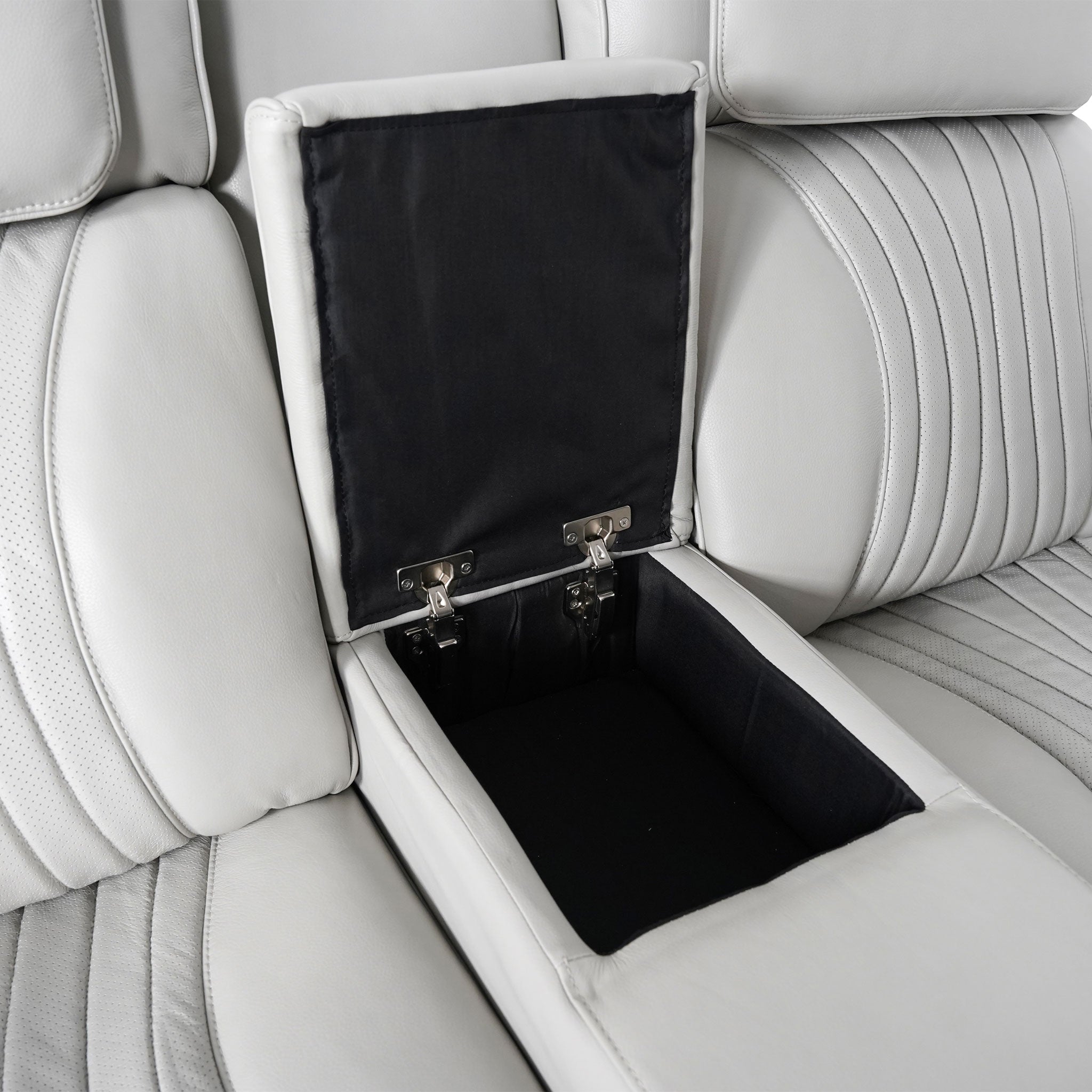 Webber Dual Power Loveseat with Console