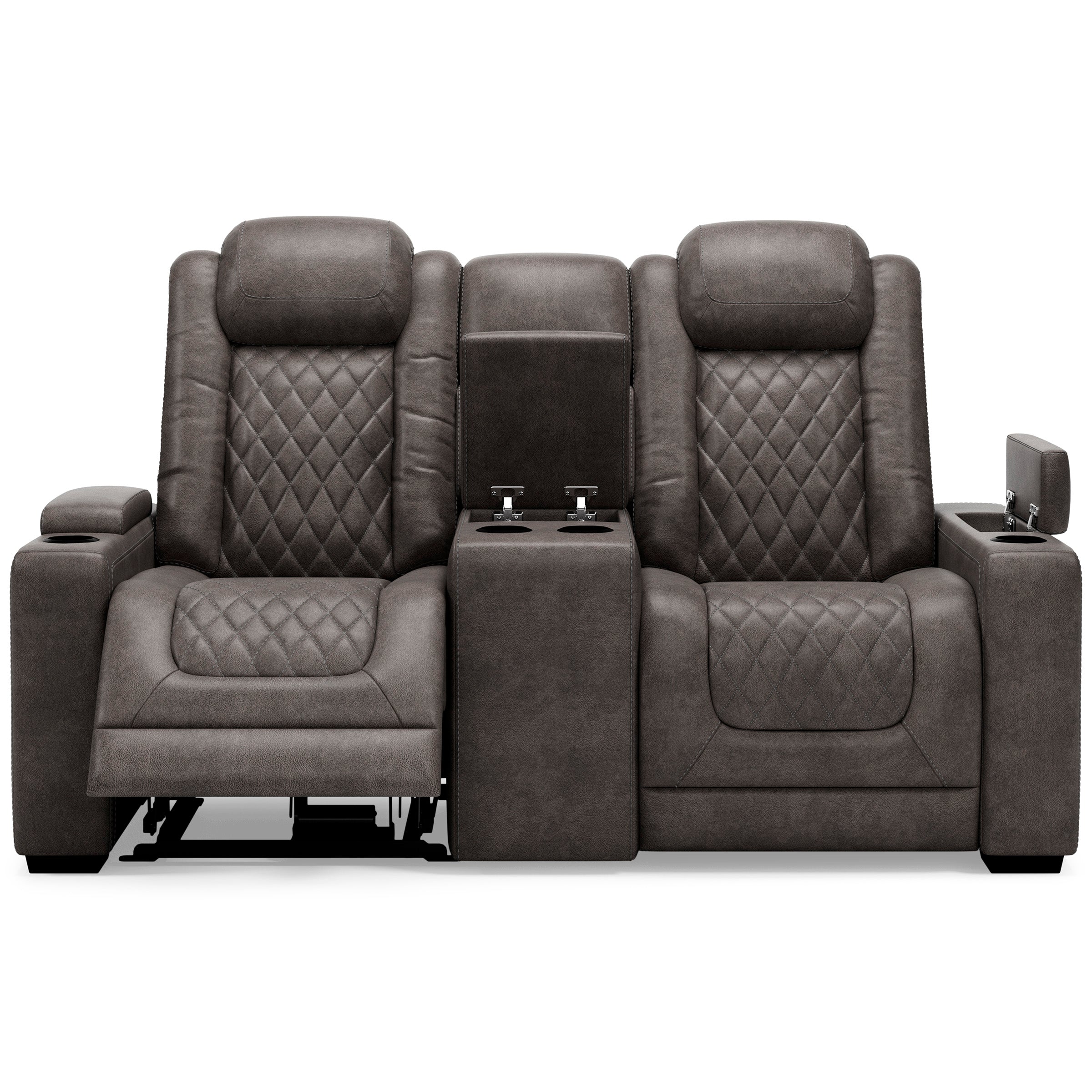 Hyllmont Power Reclining Loveseat w/Console