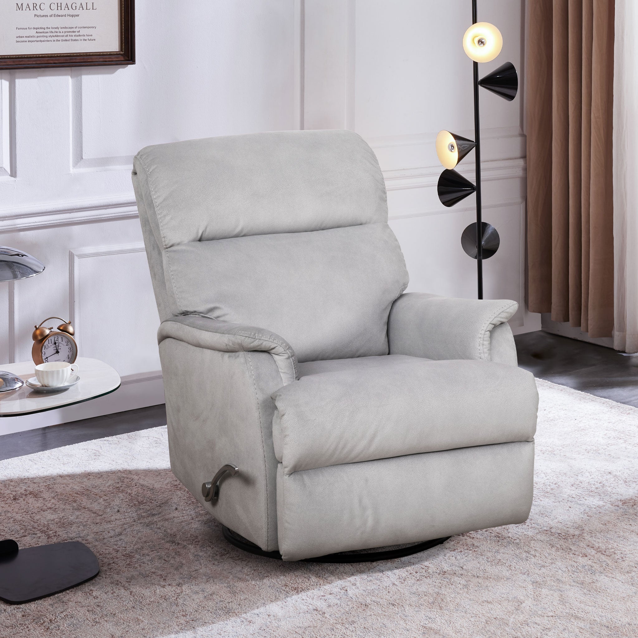 Alaska Manual Swivel Recliner Chair