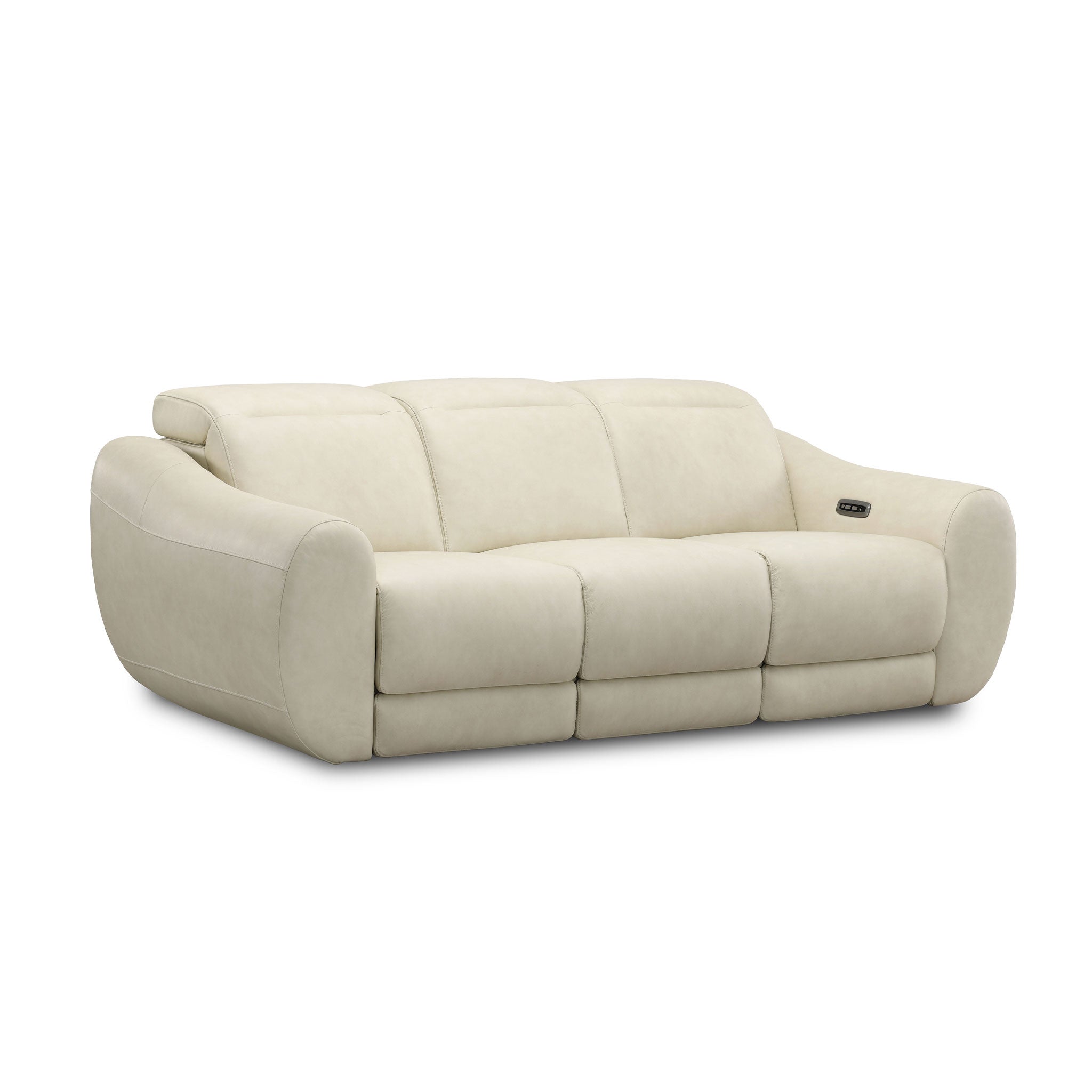 Aline Dual Power Leather Sofa – WorldWide Furniture