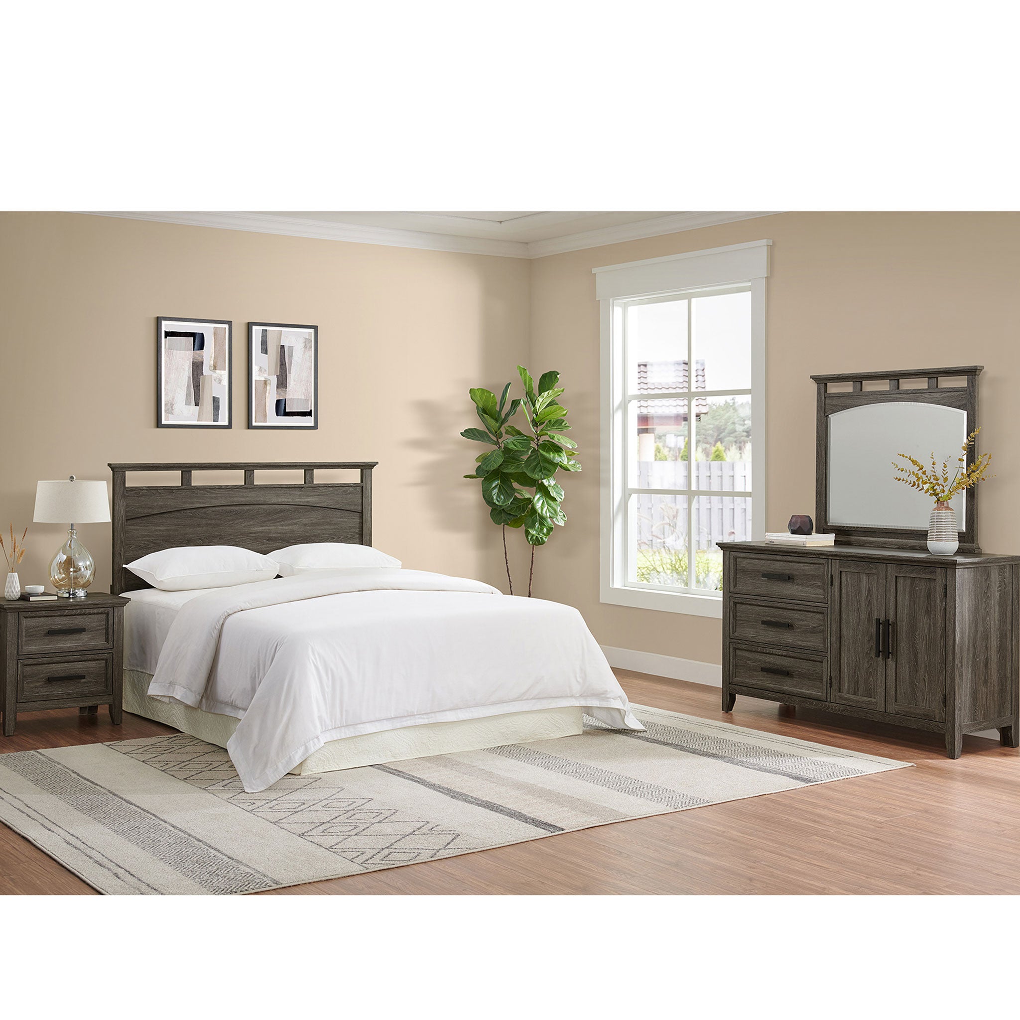 Autumn Queen 4pc Bedroom Set