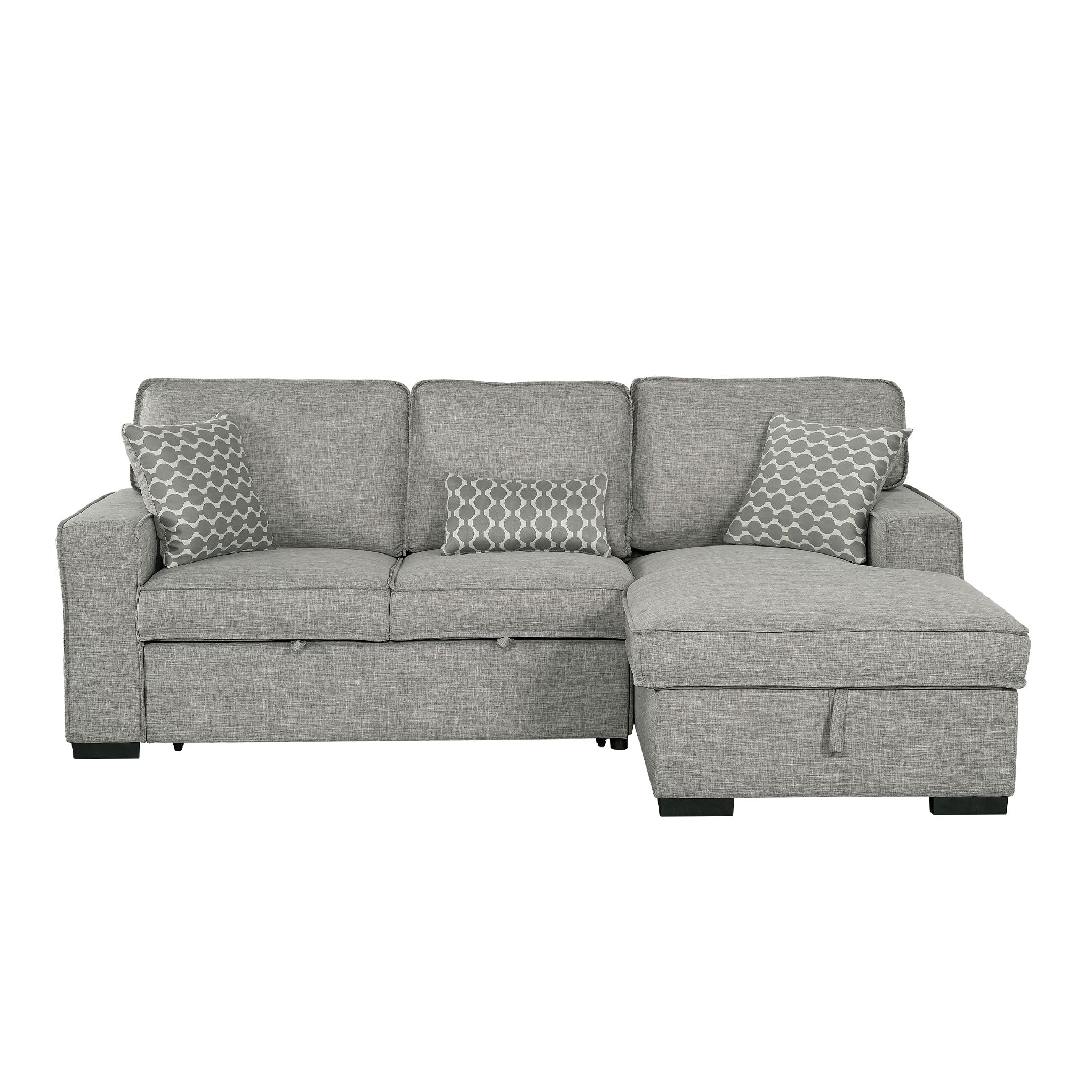 Bellissa Sectional Sleeper Loveseat with Chaise