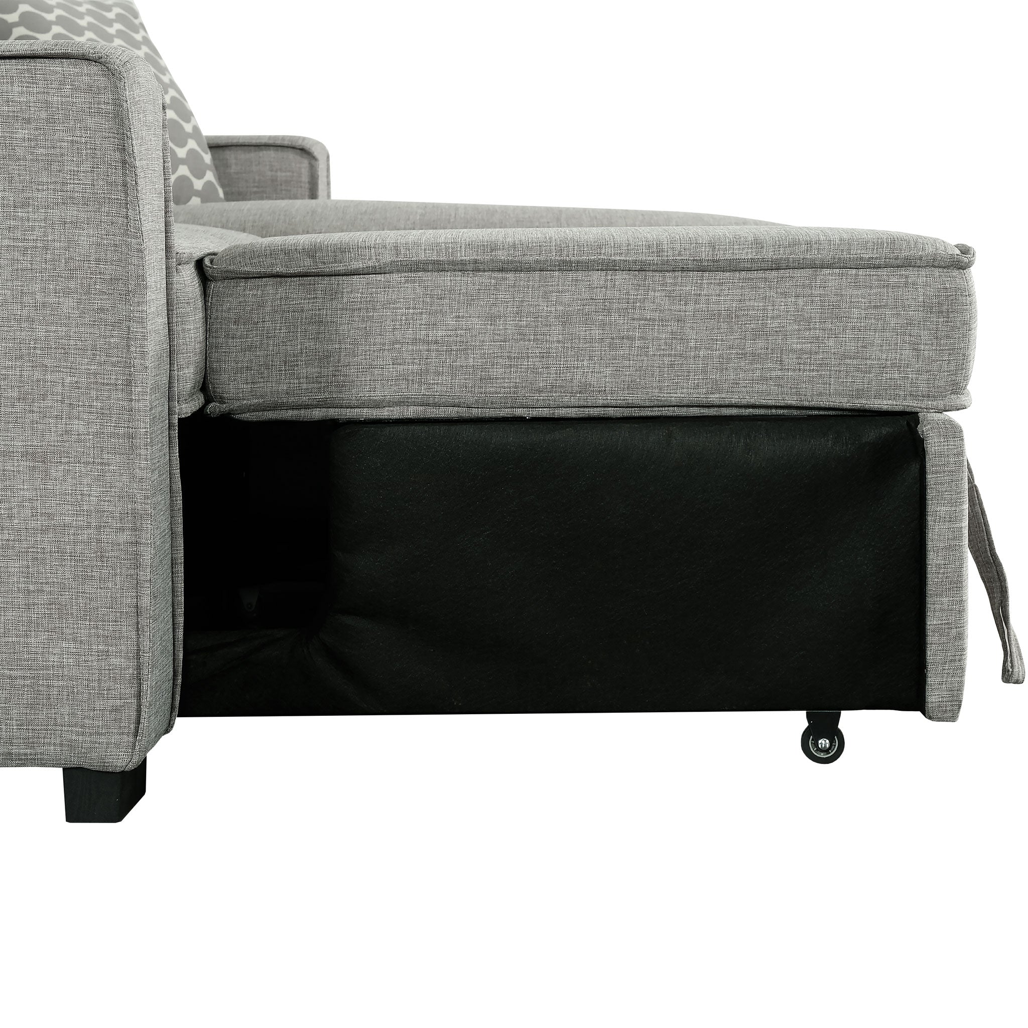 Bellissa Sectional Sleeper Loveseat with Chaise