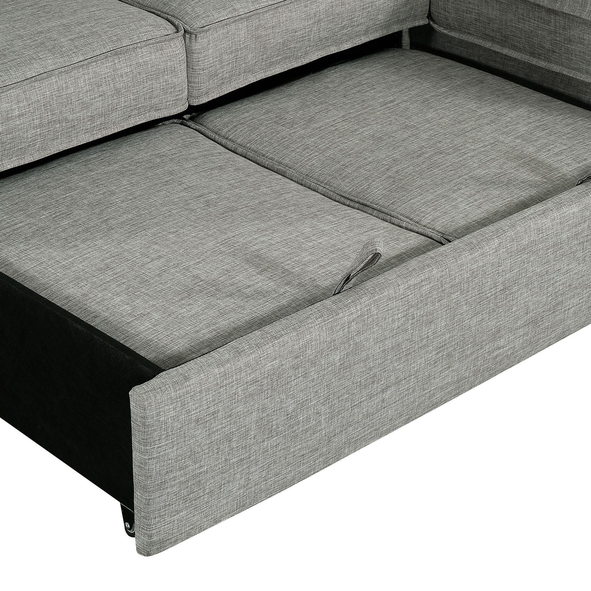 Bellissa Sectional Sleeper Loveseat with Chaise