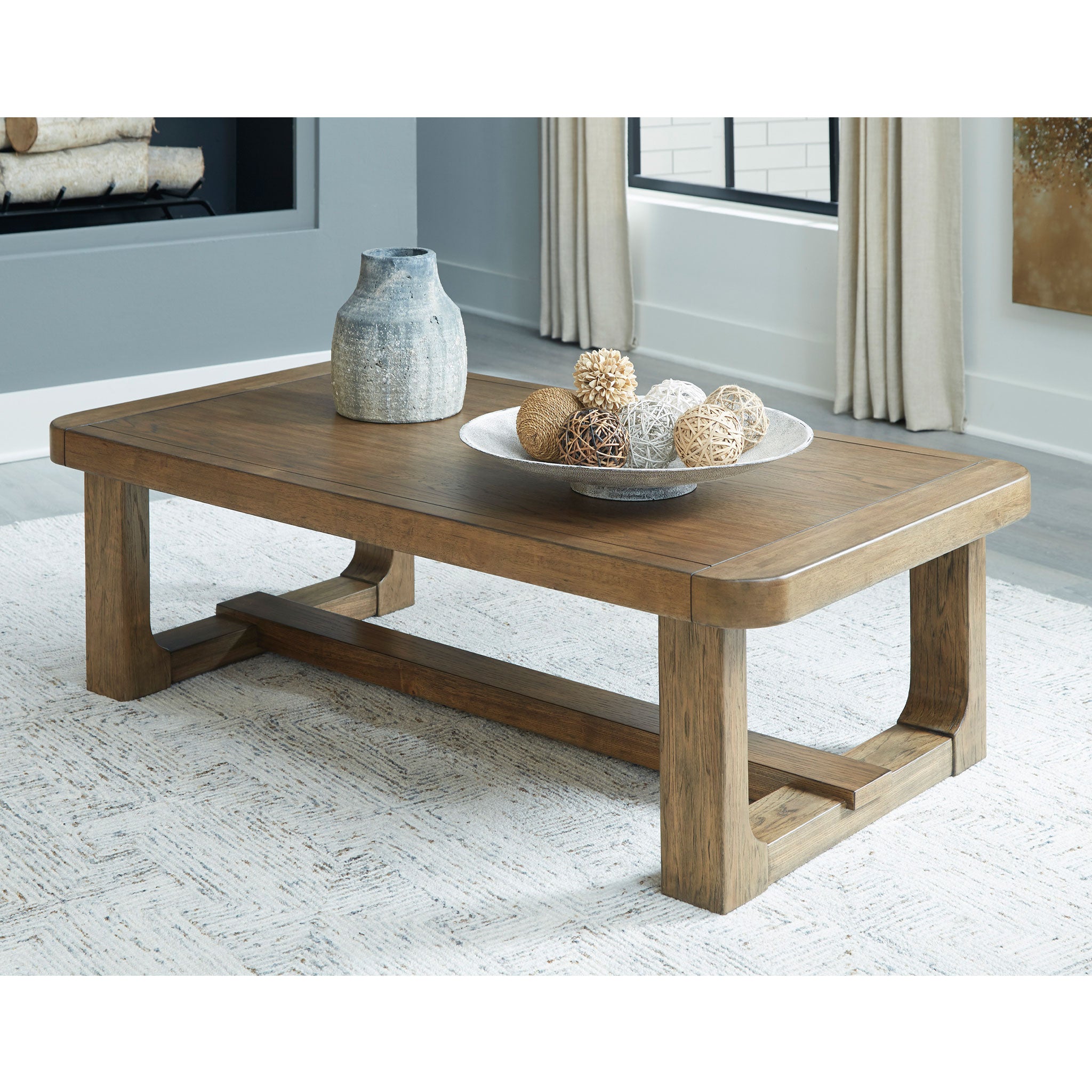 Cabalynn Rectangular Cocktail Table