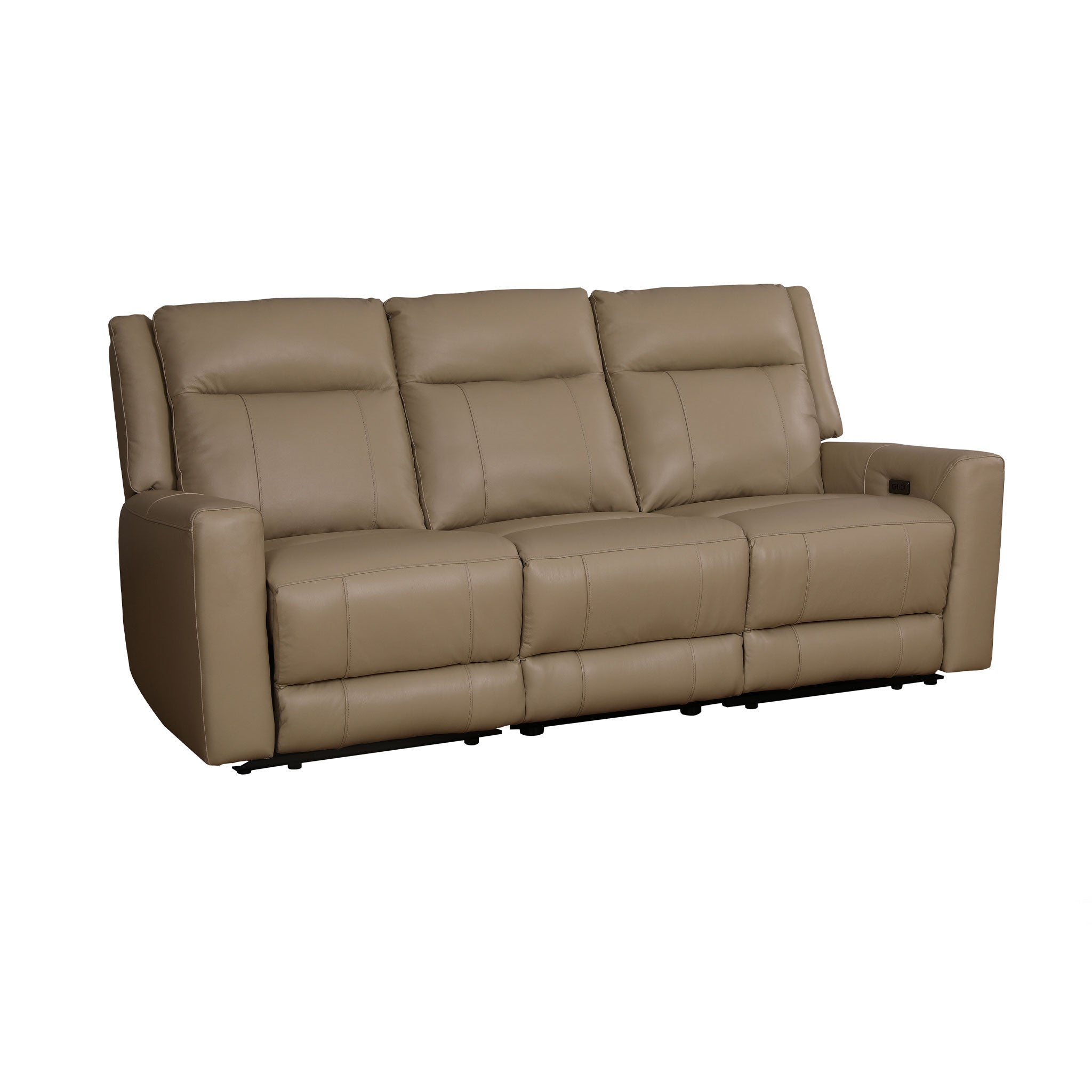 Colby Leather Power Sofa