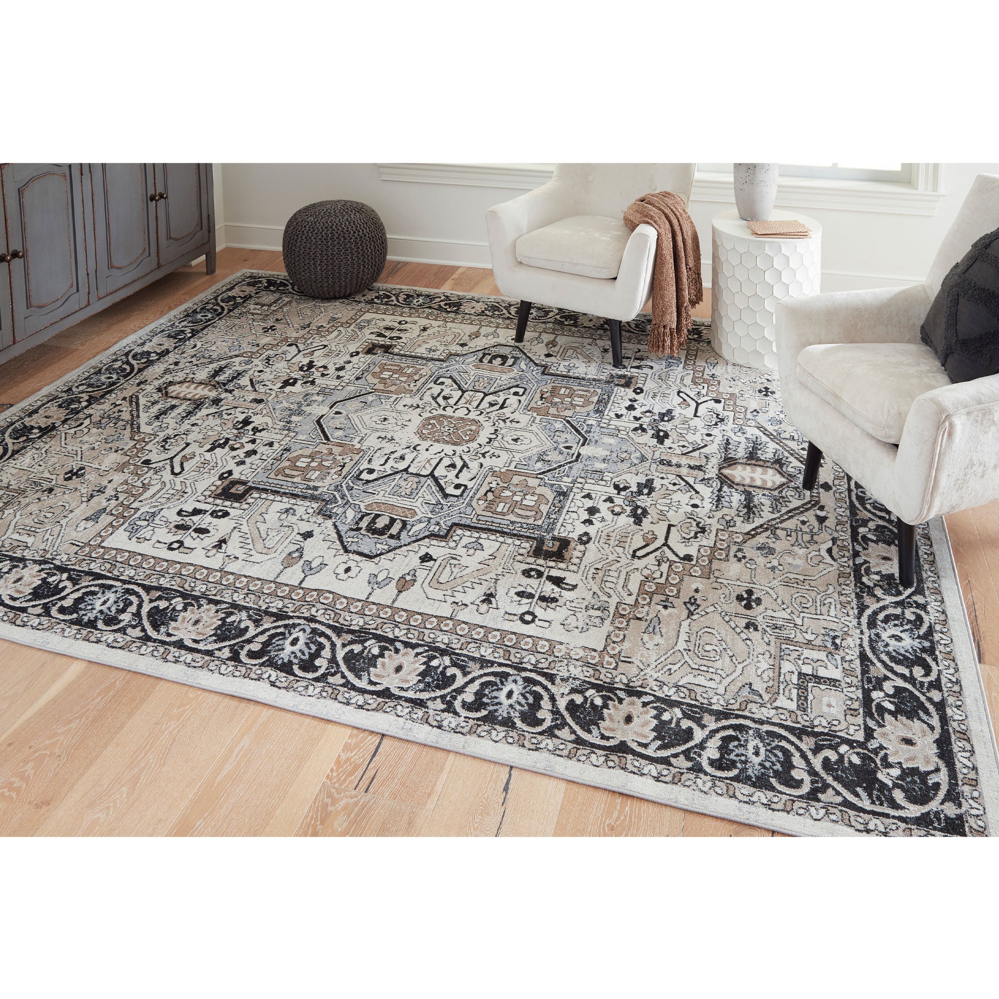 Gregmoore Washable 5x7 Rug