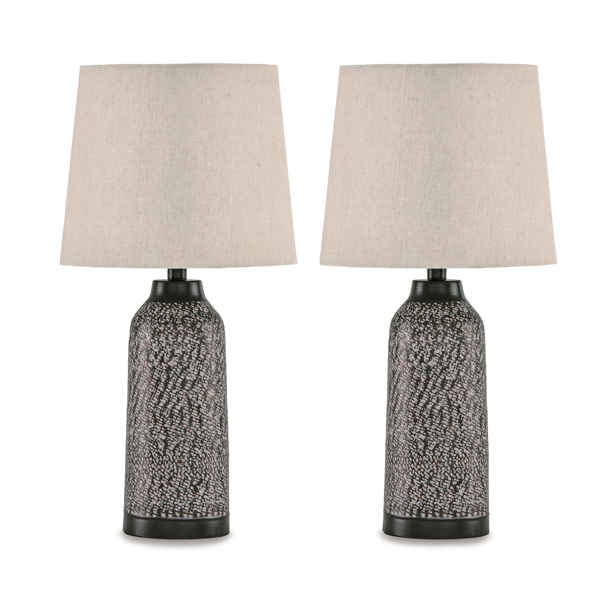 Lanson Metal Table Lamp Set of 2