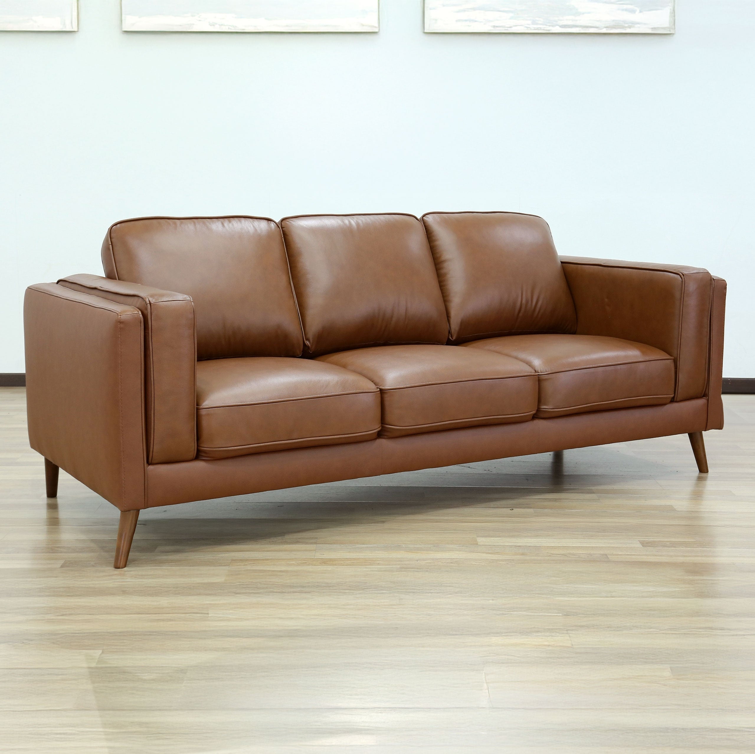 Maddy Leather Sofa