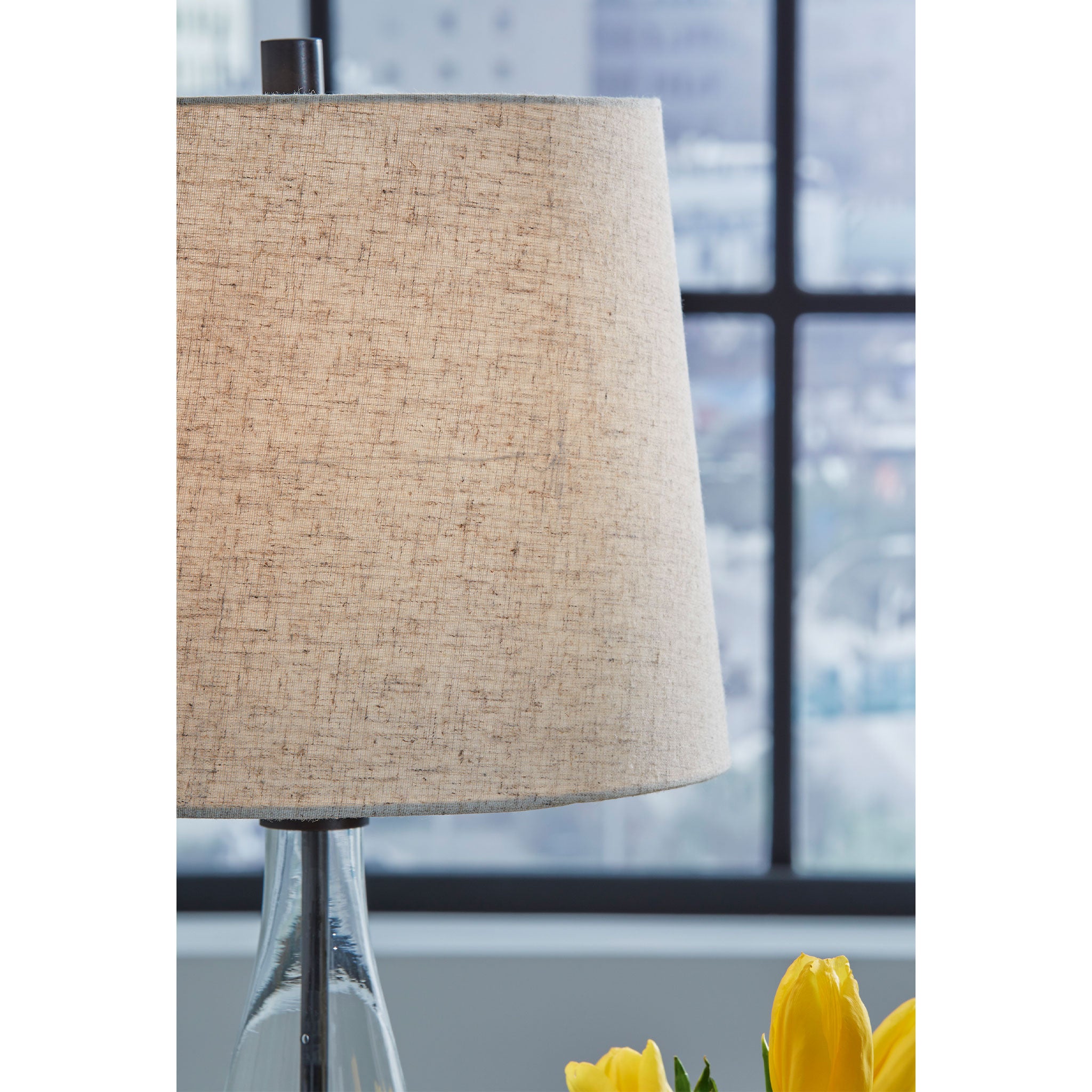 Travisburg Glass Table Lamp