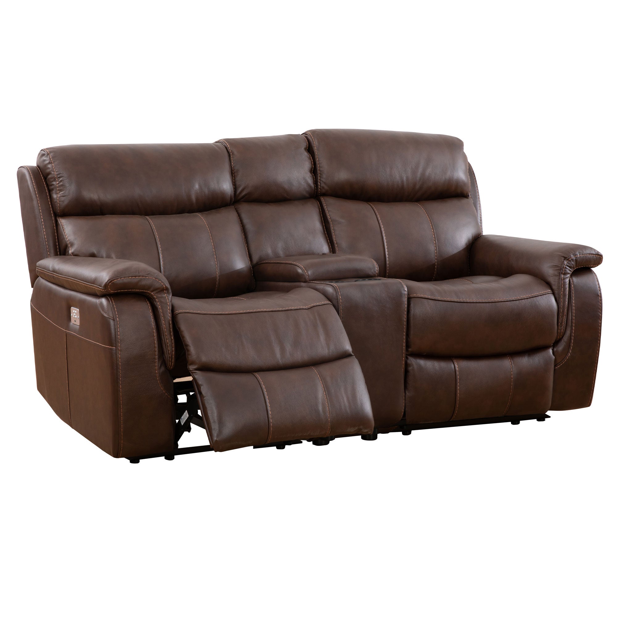 Vic Dual Power Loveseat