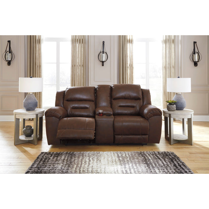 Stoneland Power Reclining Loveseat w/Console