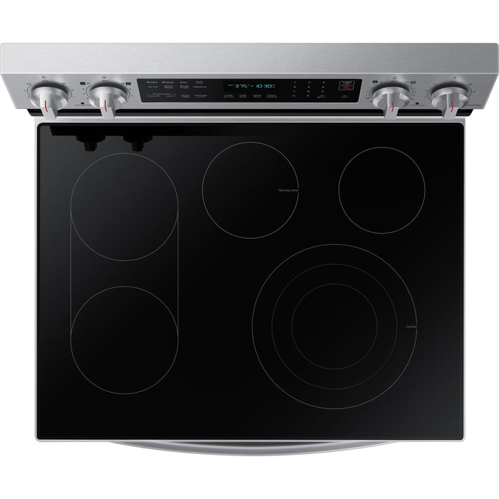 Samsung 30" 6.3 cu.ft. Smart Electric Freestanding True Convection Range w/ Air Fry