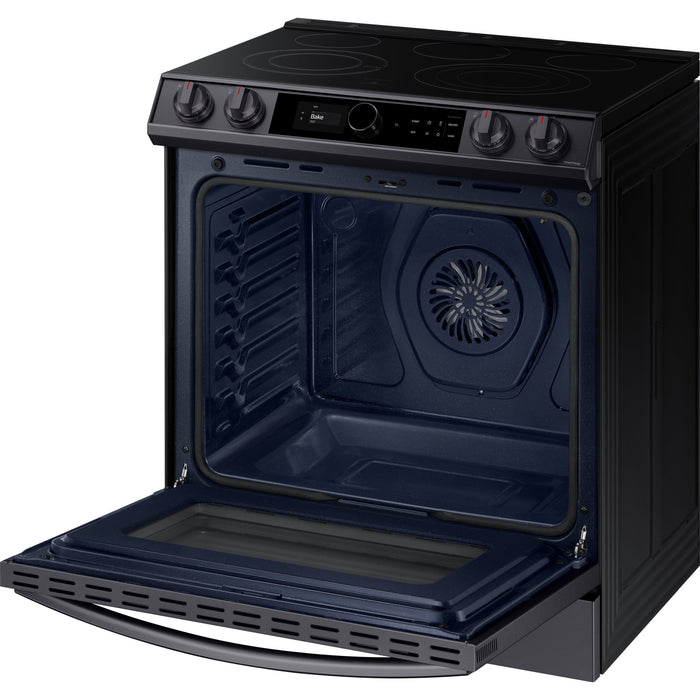 Samsung 30" 6.0 cu.ft. Smart Gas Slide-in True Convection Range w/ Smart Dial, Air Fry &22K Double Burner